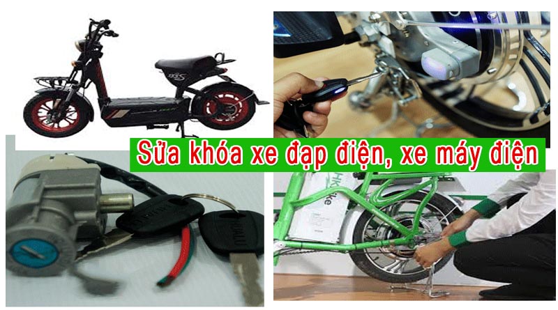 Sửa khóa xe đạp điện tại nhà Hà Nội