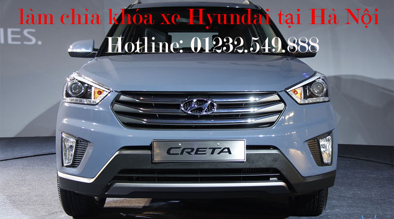 Làm chìa khóa xe Hyundai tại Hà Nội giá rẻ