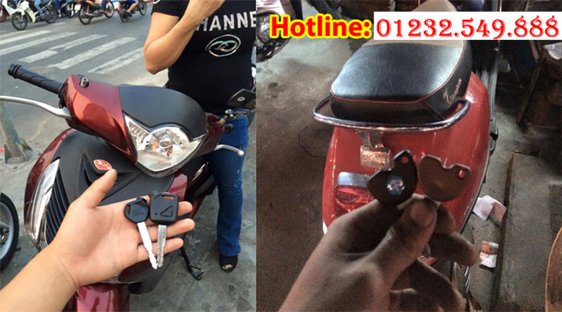 Thợ làm chìa khóa xe máy Quận Thanh Xuân có mặt sau 15 phút alo